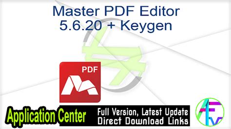 Master PDF Editor 5.6.20 With Crack 